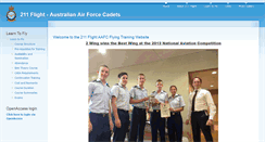 Desktop Screenshot of 211flt.aafc.org.au