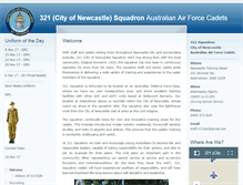 Tablet Screenshot of 321sqn.aafc.org.au