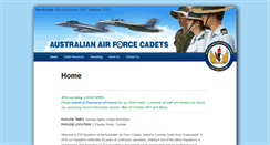 Desktop Screenshot of 218sqn.aafc.org.au