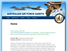 Tablet Screenshot of 218sqn.aafc.org.au