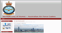 Desktop Screenshot of 407sqn.aafc.org.au